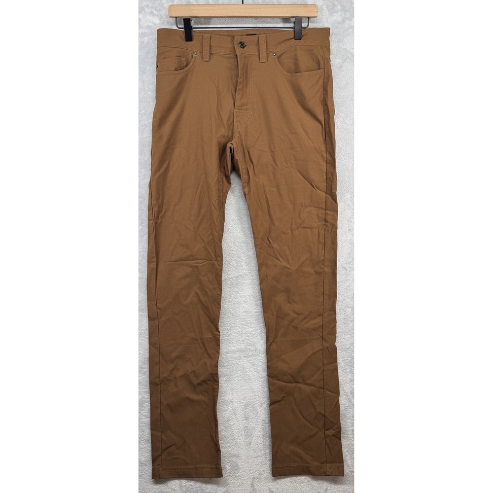PrAna Pants Nylon Slim Fit Stretch Chino Casual 5 Pocket Mens Siize 32x32 READ